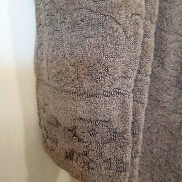 Jones New York Jacquard Terry Velour Duster - Picture 12 of 16